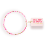Beaded Blondes Pink Sprinkle Bracelet