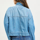 Risen Cargo Pocket Jean Jacket