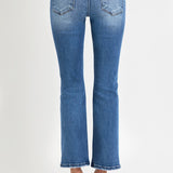 Risen Mid Rise Ankle Straight Jean