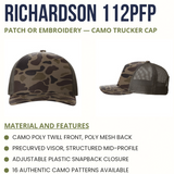Richardson 112PFP Trucker Hat