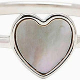Pura Vida Heart Of Pearl Ring