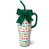 Swig Christmas Bows Mega Mug 40 oz