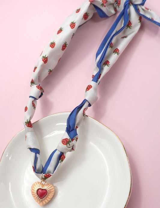 Handmade Scarf Necklace