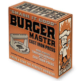 Burger Master Cast Iron Grill Press