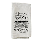 A Day at The Lake Towel