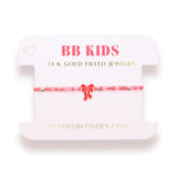 Beaded Blondes Pink Bow Sprinkle Kids