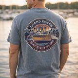 Vintage Motor Boating on the Lake
