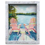 Lake Adirondack Chairs Art