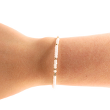 Beaded Blondes White Sprinkle Bracelet