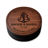 Anchor & Barrel Round 4pc Wine Accessory Kit