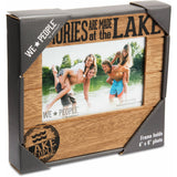 Lake People - 6.75" X 7.45" Frame (Holds 4" X 6" Photo)