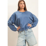 Acid Wash Sweatshirt