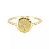 Pura Vida Gold Compass Ring