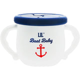 Lil Boat Baby Silicone Snack Bowl With Lid