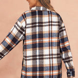 Multicolor Plaid Flannel Shacket