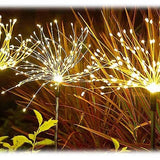 Led Starburst Solar Stakes - Set/2