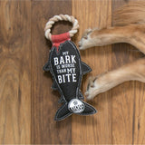 My Bite - 13" Canvas Dog Toy On Rope
