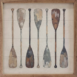 Vintage Boat Oars