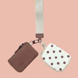 Duo Wristlet Keychain Wallet