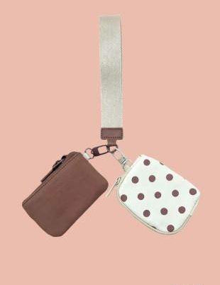 Duo Wristlet Keychain Wallet