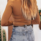 Slim Fit Long Sleeve Top