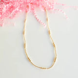 Beaded Blondes Ily Necklace