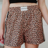 Leopard Print Boxer Shorts