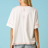 USA Patchwork 250th Top