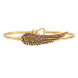 Angel Wing Bangle Bracelet