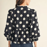Polka Dot Blouse
