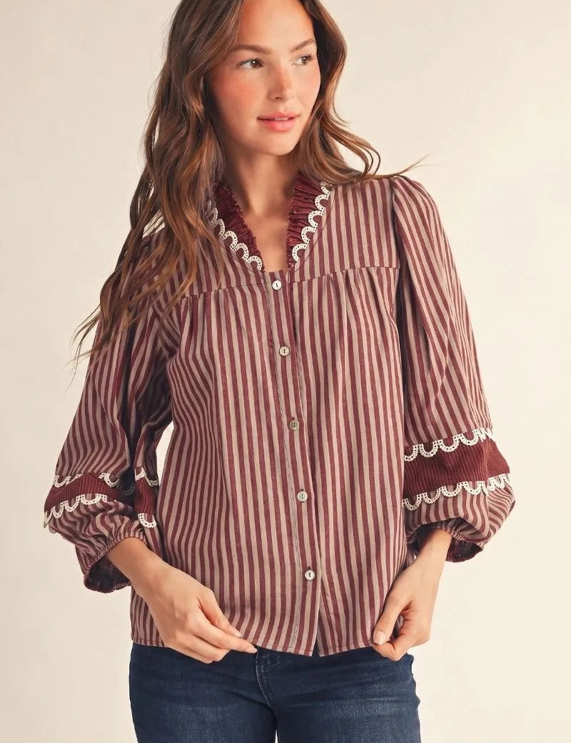 Puff Sleeve Blouse