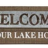 Lake House Metal & Wood Set