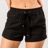 Play All Day Linen Waistband Shorts
