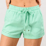 Play All Day Linen Waistband Shorts