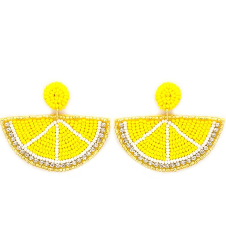 Crystal Seed Bead Earrings