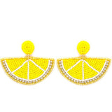 Crystal Seed Bead Earrings