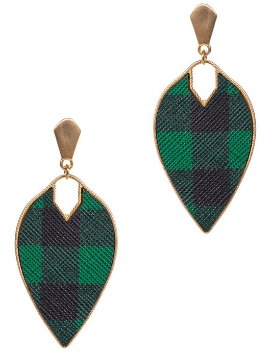 Marquise Dangle Post Earring