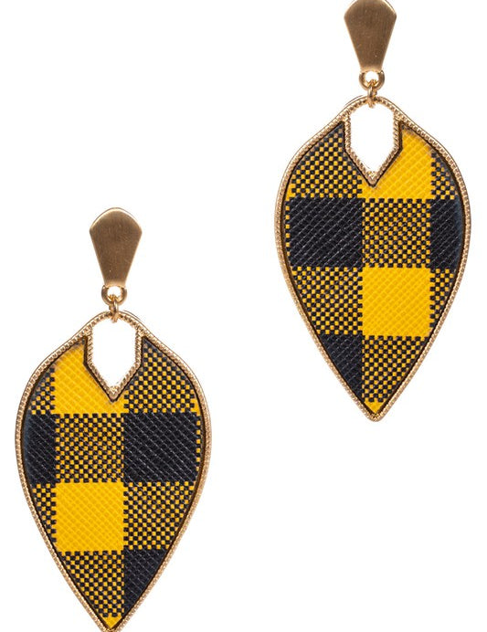 Marquise Dangle Post Earring
