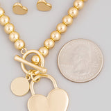 Hearts N' Beads Necklace