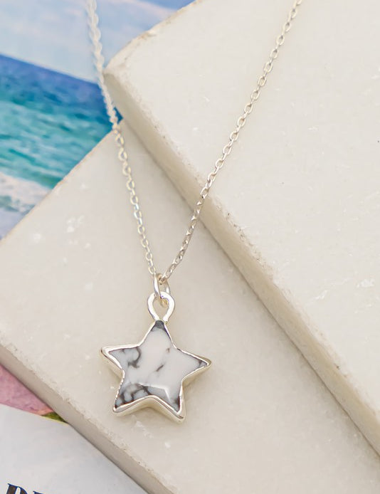 Stone Star Pendant