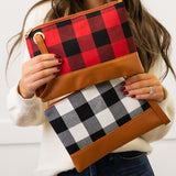 Buffalo Plaid Clutch