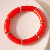 Chunky Acrylic Stretch Bracelet