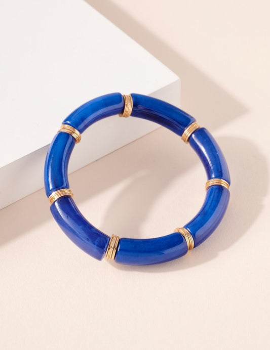 Chunky Acrylic Stretch Bracelet