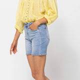 Judy Blue High Rise Mid Length Shorts