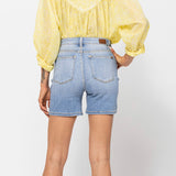 Judy Blue High Rise Mid Length Shorts