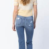 Judy Blue Destroyed Straight Leg Jeans