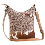 Derben Canvas & Leather Shoulder Bag