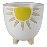 Ceramic Sun Cashepot