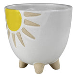 Ceramic Sun Cashepot