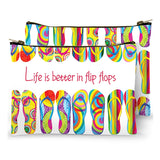 Life Is Better Zippered Bag